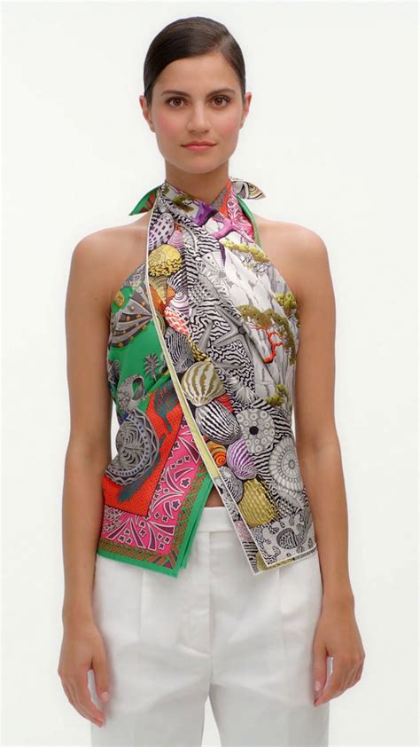 hermes silk knots price|ways to wear hermes scarf.